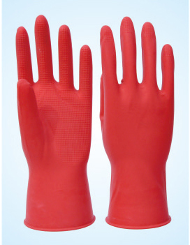 Qiao shou beauty household latex gloves series